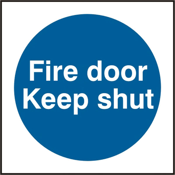 FIRE DOOR KEEP SHUT SIGN - BSS11325