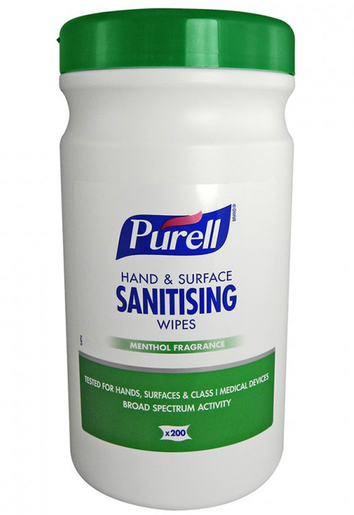 PURELL HAND AND SURFACE SANITISING WIPES (CANNISTER) - GJ92106-06