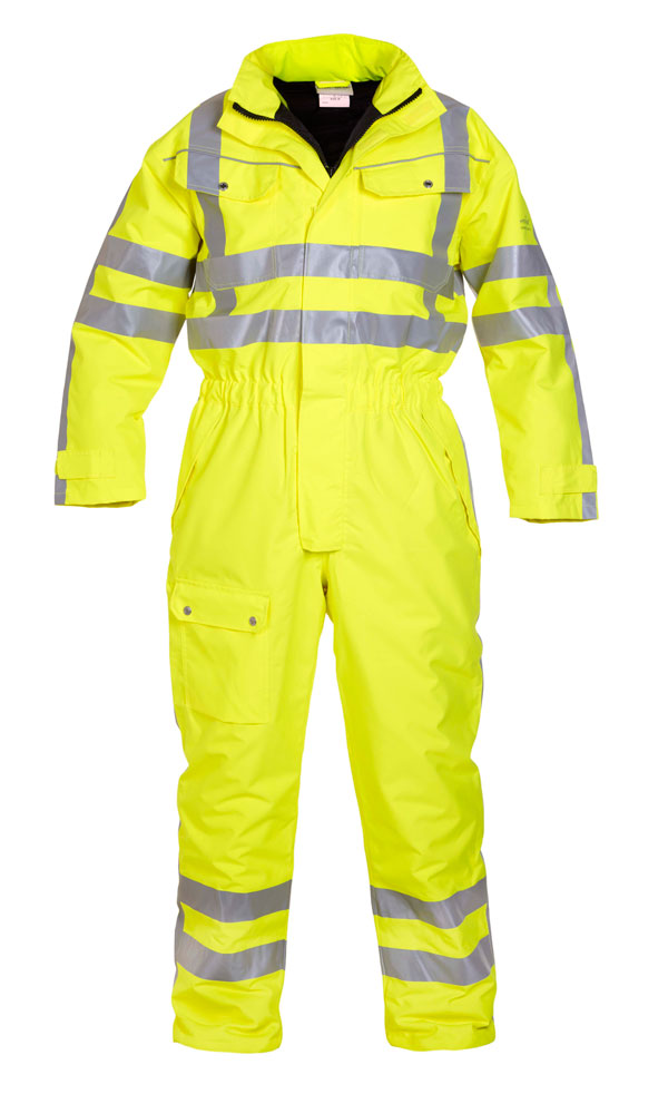 UELSEN SNS HIGH VISIBILITY WATERPROOF WINTER COVERALL - HYD072240