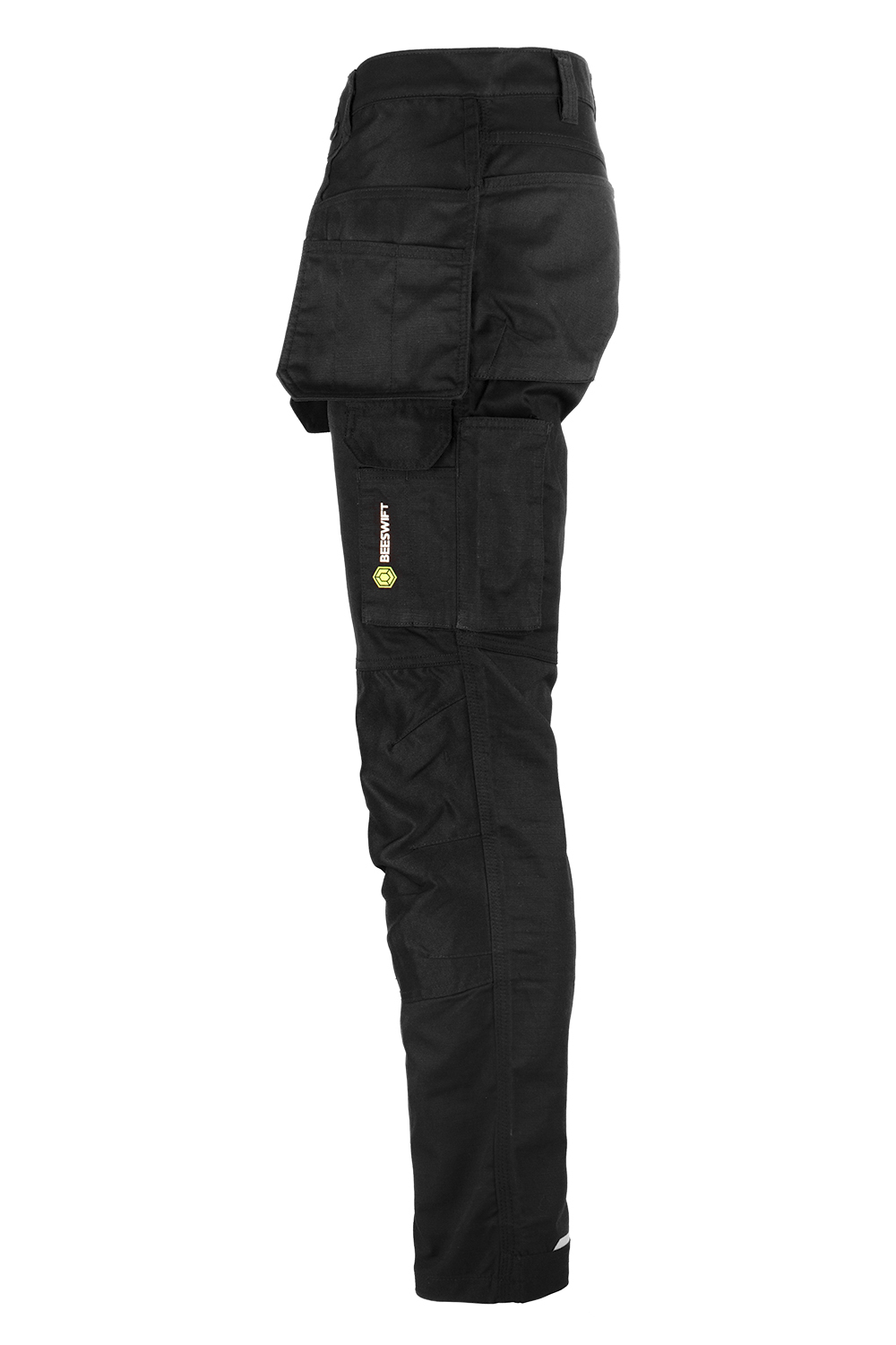 Beeswift Burgos Stretch Ripstop Holster Work Trousers BLACK SFTBU